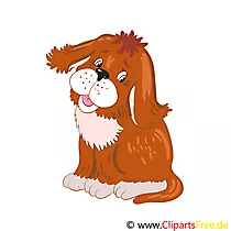 Welpe Cartoon, Bild, Illustration, Clip Art