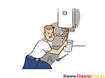 Anlagenmechaniker Clipart, Bild, Grafik