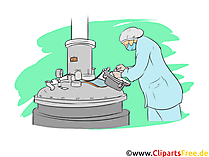 Chemikant Clipart, Bild, Grafik zum Thema Ausbildungsberufe