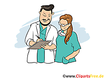 Facharzt Clipart, Bild, Grafik zum Thema Ausbildungsberufe