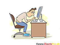 IT Systemkaufmann Clipart, Bild, Grafik zum Thema Ausbildungsberufe