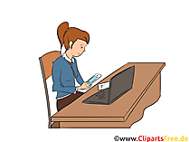 Kaufmann für Marketingkommunikation Clipart, Bild, Grafik zum Thema Ausbildungsberufe