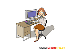 Kaufmann für Spedition und Logistikdienstleistung Clipart, Bild, Grafik zum Thema Ausbildungsberufe