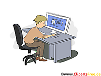 Technische Produktdesigner Clipart, Bild, Grafik zum Thema Ausbildungsberufe