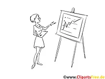 Kaufmann für Finanzbuchhaltung und Controlling Clipart schwarz weiß