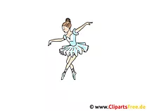 Balletttänzerin Clipart