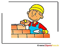 Baumeister Cartoon-Clipart free