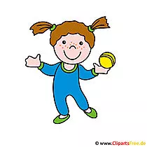 Cartoonbild kostenlos Fitness