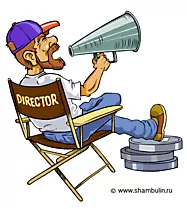 Clip Art Regisseur des Lebens