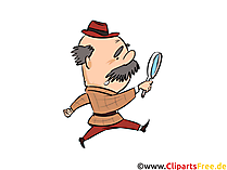Opa, Großvater Clipart, Illustration, Comic, Cartoon, Bild
