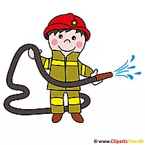 Imagine ilustrată a departamentului de pompieri gratuit