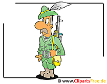 Chasseur Clipart Gratuit - Professions Images Gratuit