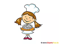 Konditorei Clipart, Bild, Cartoon gratis