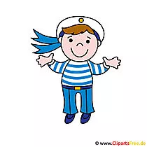 Matrose Clipart Bild - Berufe Bilder