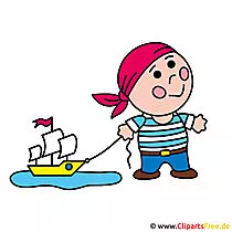 Pirat Clipart-Bild kostenlos