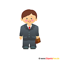 Rechtsanwalt Cartoon Bild gratis