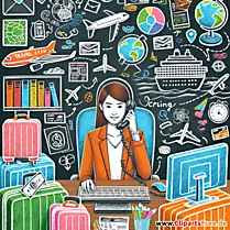 Reiseveranstalter Clipart