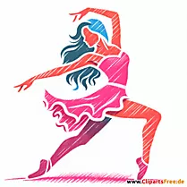 Tänzerin Clipart
