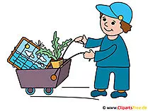Umzug Cliparts, Bilder, Illustrationen