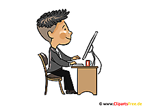 Webdesigner Clipart, Bild, Cartoon, Illustration kostenlos