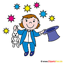 Zauberer Clipart Bild kostenlos