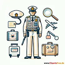Zollbeamter Clipart