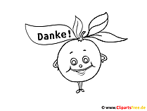Danke Ausmalbild