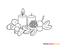 1. Advent schöne Malvorlage