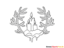 3. Advent Ausmalbild für Lehrer und Schüler