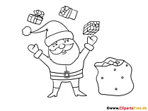 Ausmalbilder zu Weihnachten