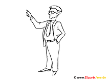 Bilder für Ausmalen Mensch, Mann, Vater