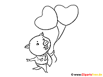 Cliparts zum Ausmalen