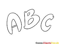 ABC Ausmalbilder