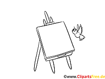 Flipchart Malvorlage