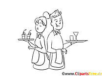 Gastronomie Malvorlage