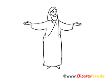 Jesus Malvorlage