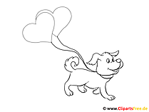 Hunde Bilder zum Malen