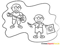 Kinderbilder zum Ausmalen