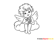 Kostenlose Ausmalbilder zum Drucken Engel