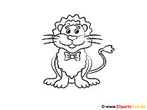 Löwe Bilder zum Ausdrucken