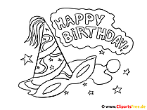 Mal Bilder Zum Ausmalen Happy Birthday
