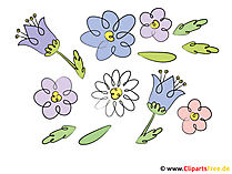 Blumen Bilder - Cliparts