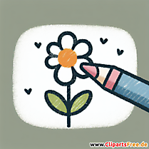 Blümchen Clipart - Bilder zum Herunterladen