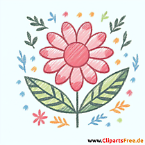 Blume Clip Art - Bilder zum Herunterladen