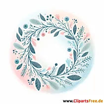 Clipart Kranz - Bilder zum Herunterladen