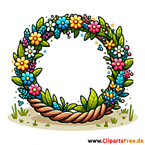 Kranz Clipart - Bilder gratis herunterladen