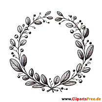 Ranken aus Beeren, Zweigen Clipart