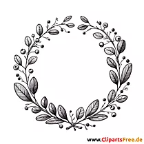 Ranken aus Beeren, Zweigen Clipart