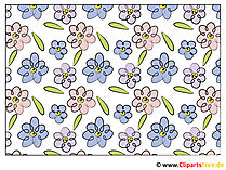 Floral nails clipart, image, illustration, graphic for free