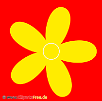 Gratis Cliparts Gelbe Blume